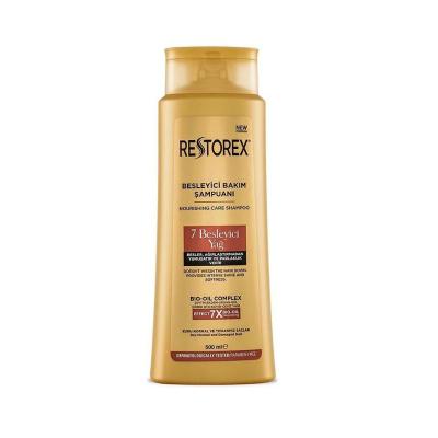 Restorex Nourishing Shampoo with 7 Nourishing Oils - 16.91 fl oz - For Dry, Damaged Hair