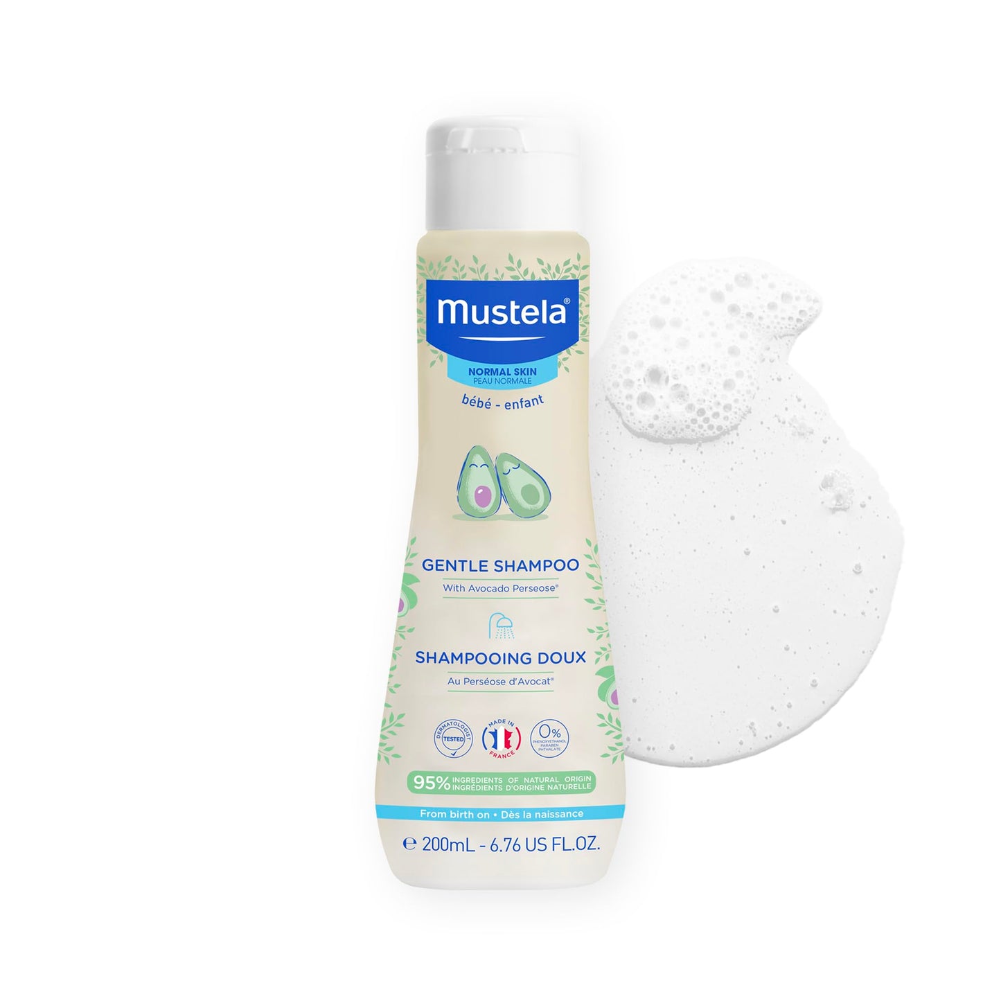 Mustela Gentle Baby Shampoo 500ml