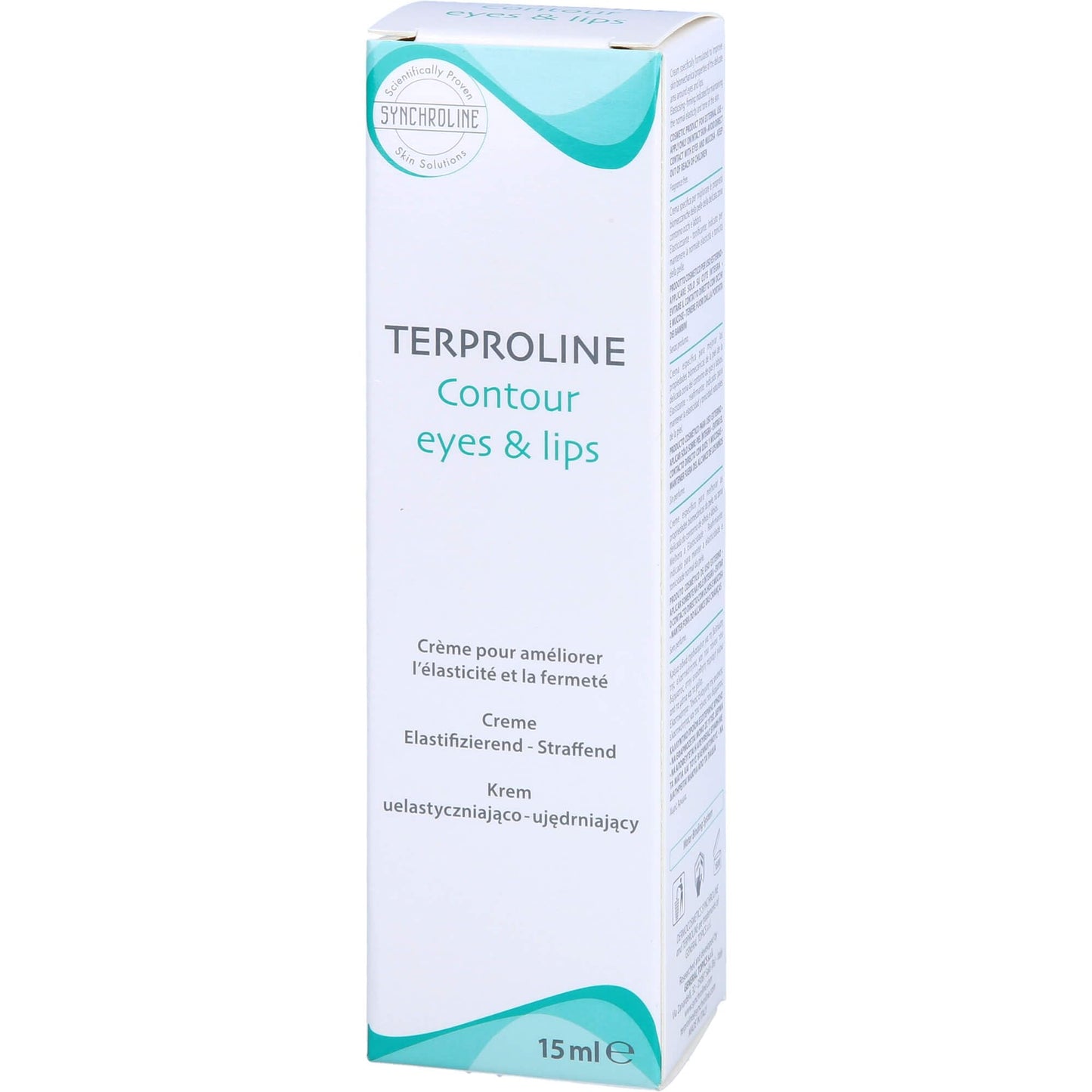 Synchroline Terproline Eye and Lip Care Cream 15ml - Anti-aging, Hydrating Cream for Sensitive Skin