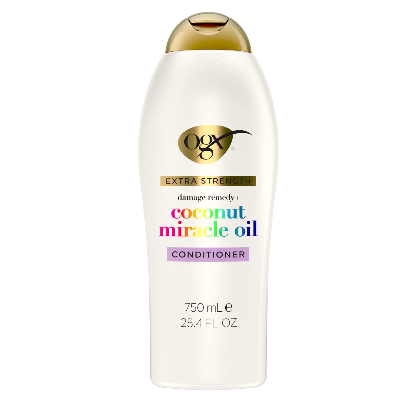 OGX Coconut Miracle Oil Conditioner - Sulfate-Free Hair Repair & Nourishment 13.01 fl oz