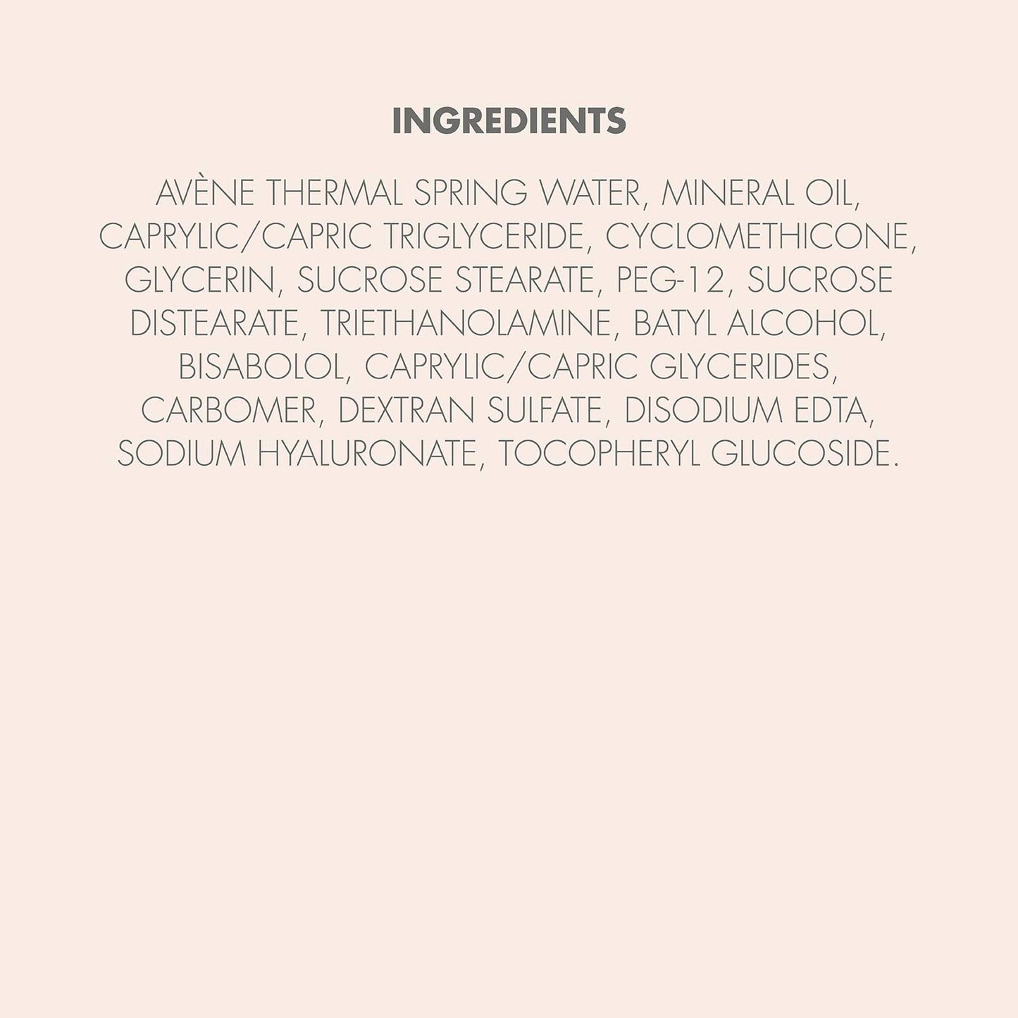 Avene Soothing Eye Care Cream - Ideal for Sensitive Skin | 10ml