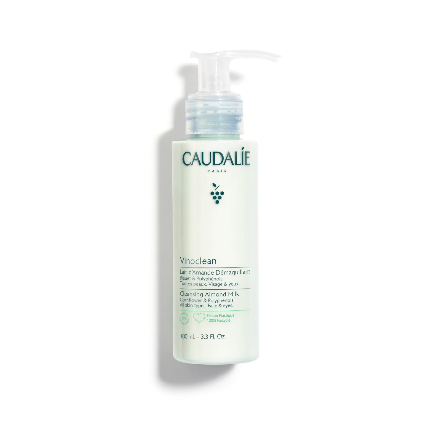 Caudalie Vinoclean Almond Oil Cleanser - Gentle Makeup Remover | 100ml