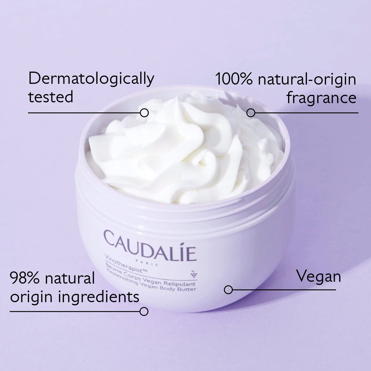 Caudalie Vinotherapist Vegan Body Balm 250ml