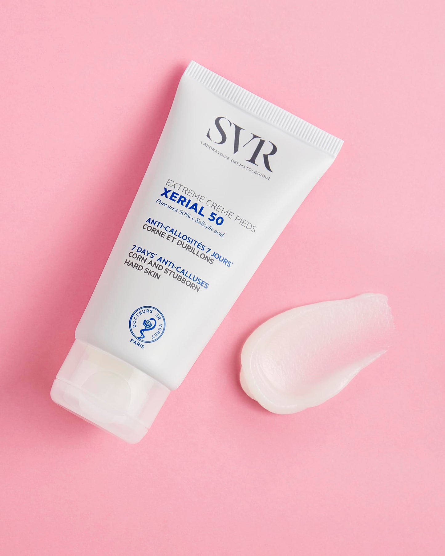 SVR Creme Pieds Xerial 30 - Intensive Foot Cream for Dry Feet with 30% Urea, Moisturizing & Soothing, 1.69 fl oz