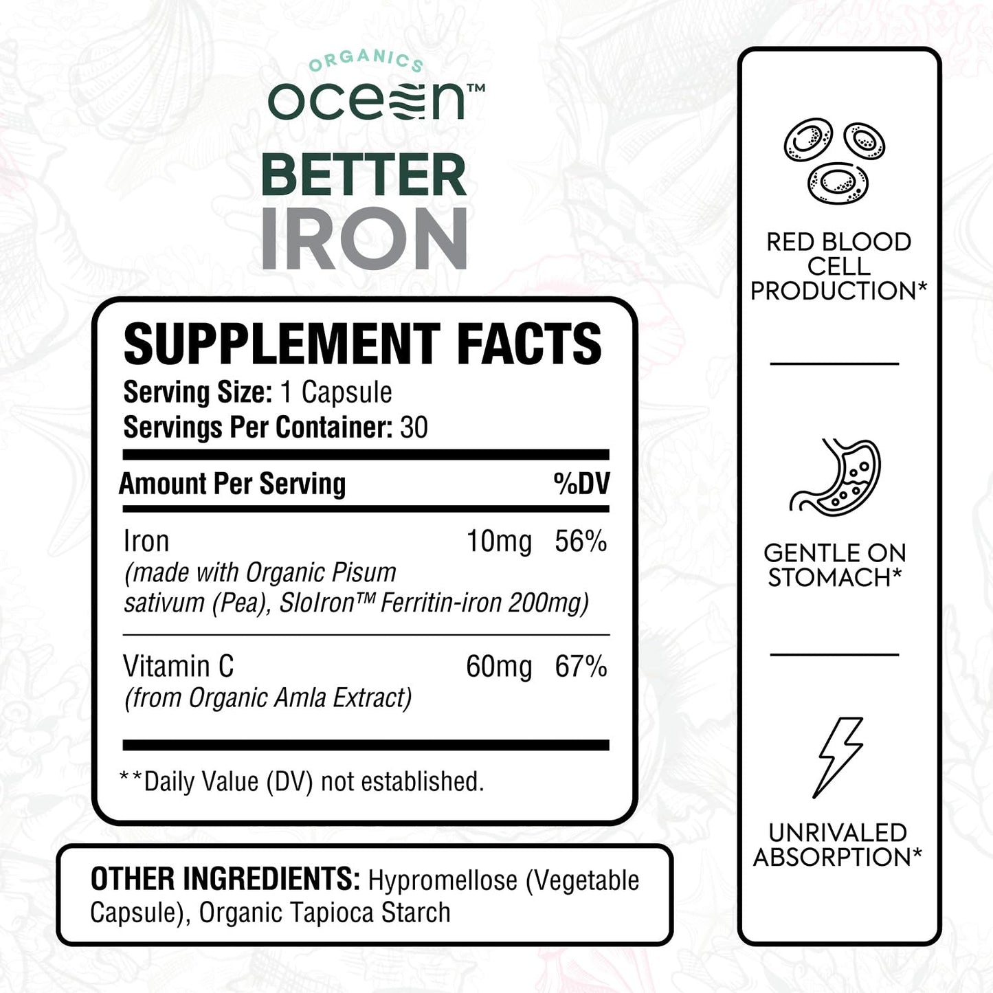 Ocean Methyl Folat - 30 Tablet Folic Acid Supplement