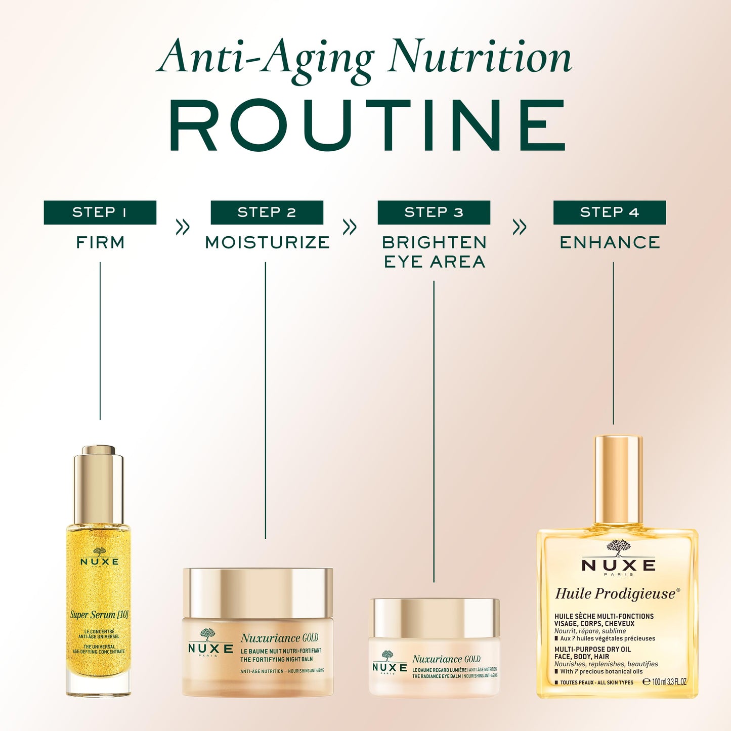 Nuxe Nuxuriance Gold Anti-Aging Night Balm - Natural Skincare for Radiant Complexion