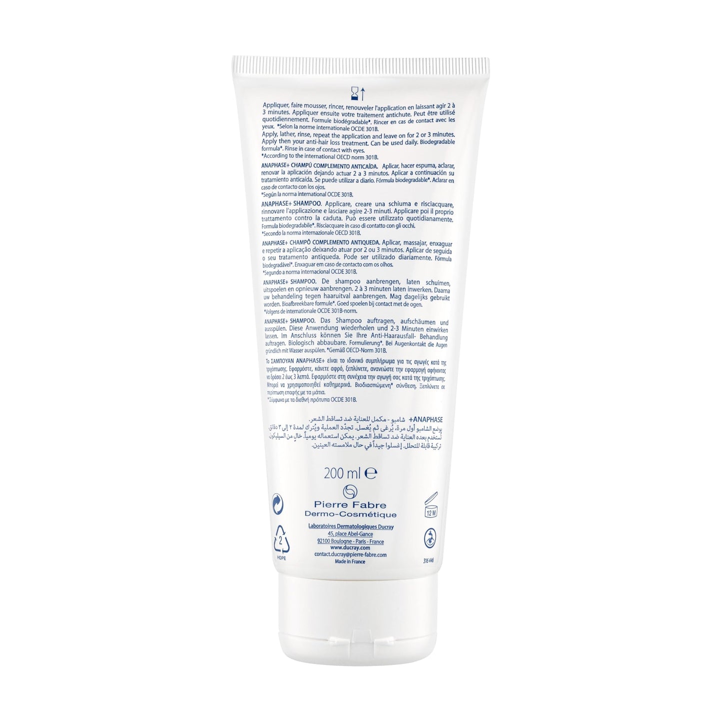Ducray Anaphase Shampoo 200 ml