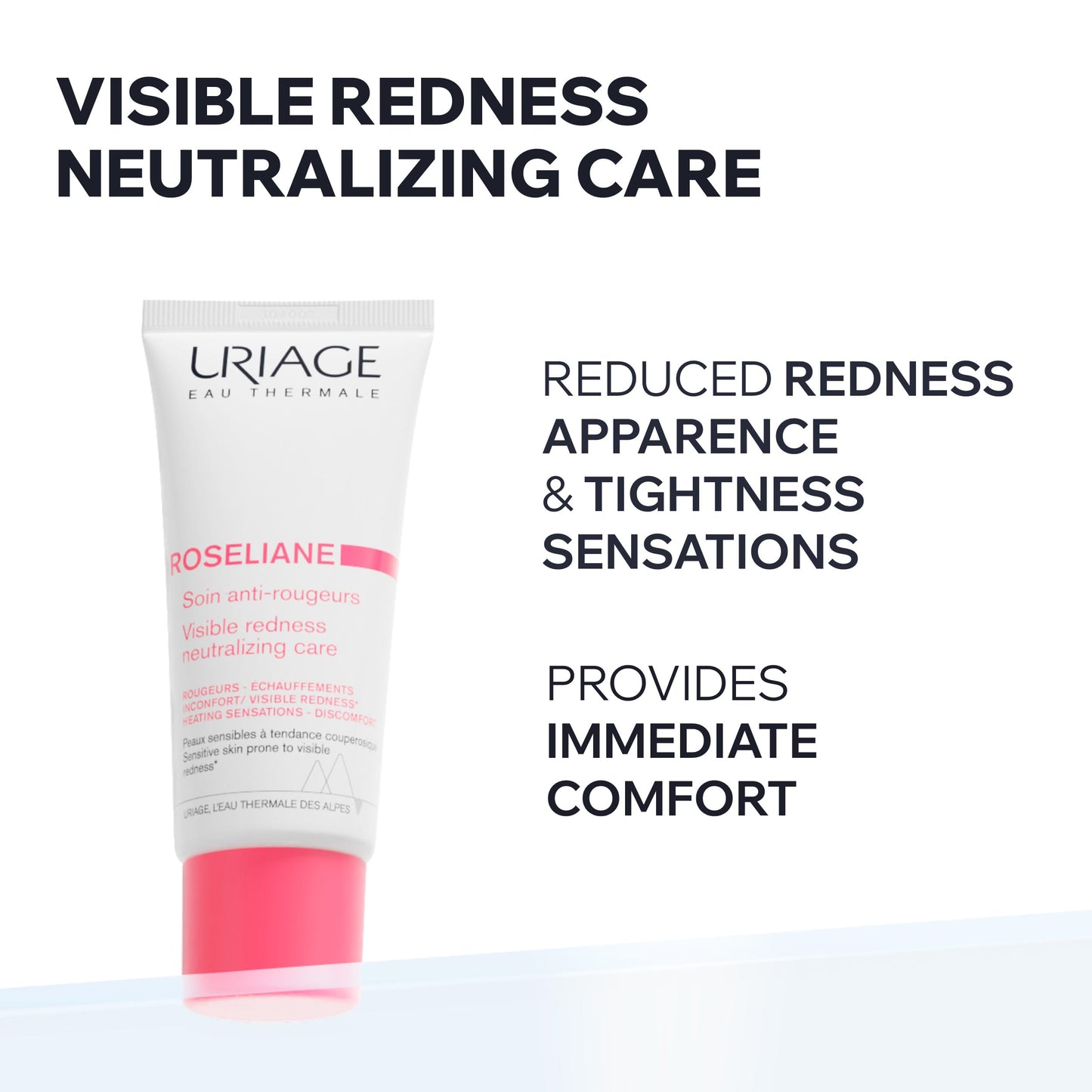 Uriage Roseliane Anti-Redness Cream 40ml - Soothe Sensitive Skin, Hypoallergenic & Non-Comedogenic