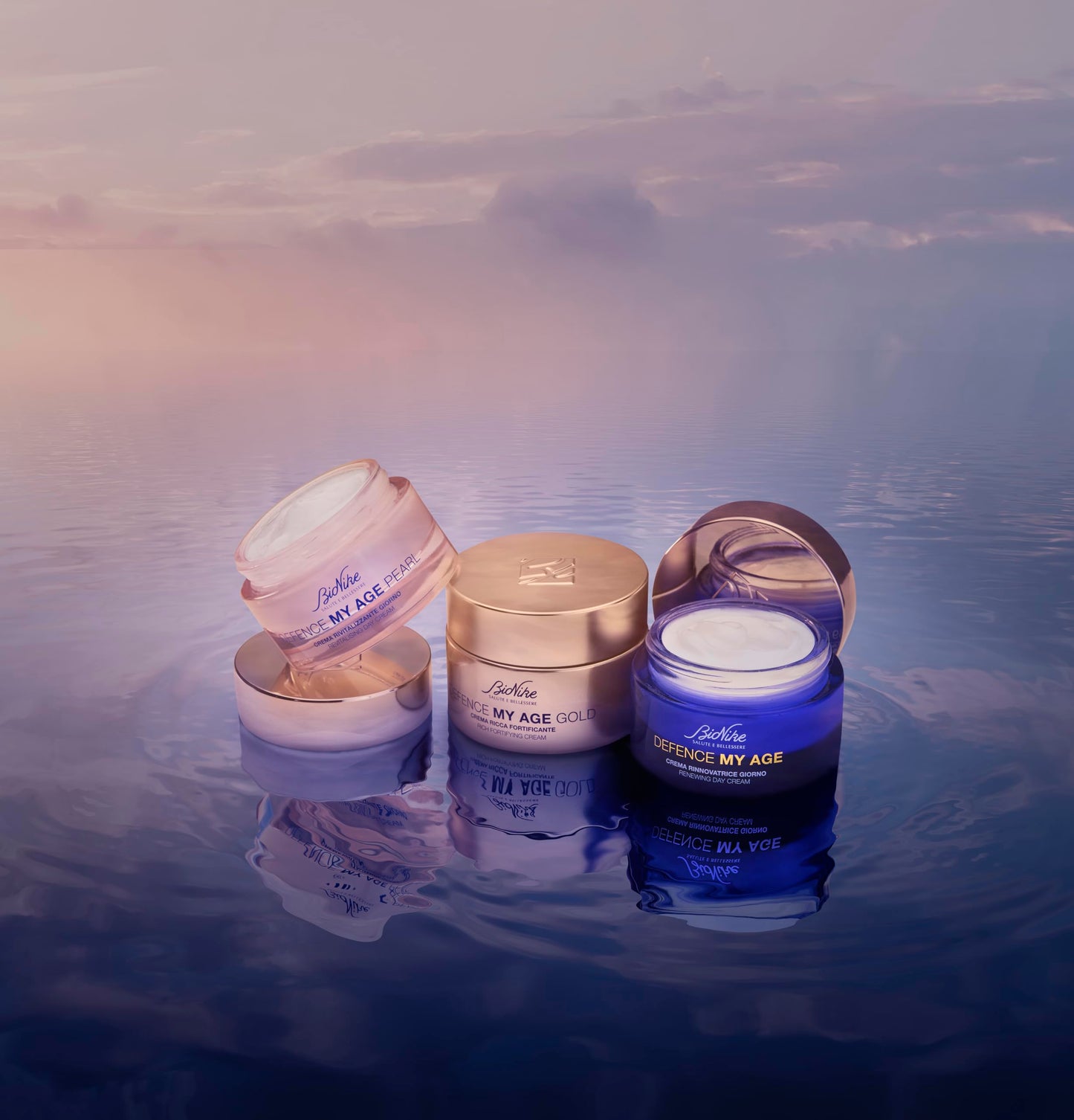 BioNike Defence My Age Anti-Aging Night Cream - Hydrating, Vitamin C Enriched Skincare for Mature Skin