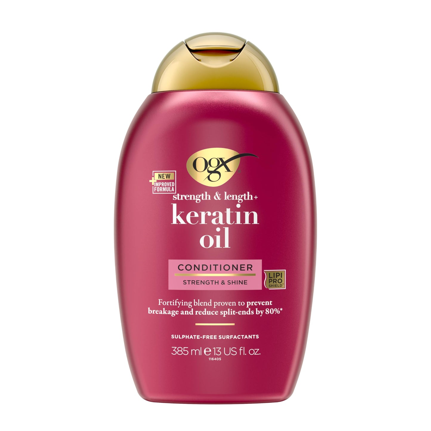 Organix Keratin Oil Conditioner - Sulfate-Free Hair Nourishment & Protection 13.01 fl oz