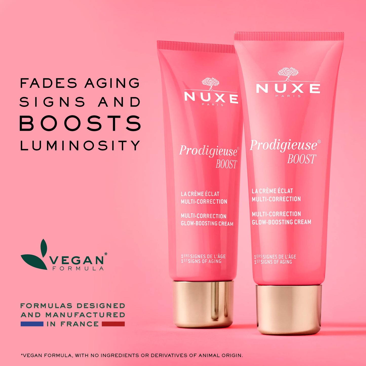 Nuxe Creme Prodigieuse Boost Multi-Correction Silky Cream - Anti-Aging, Natural Ingredients, 1.35 fl oz