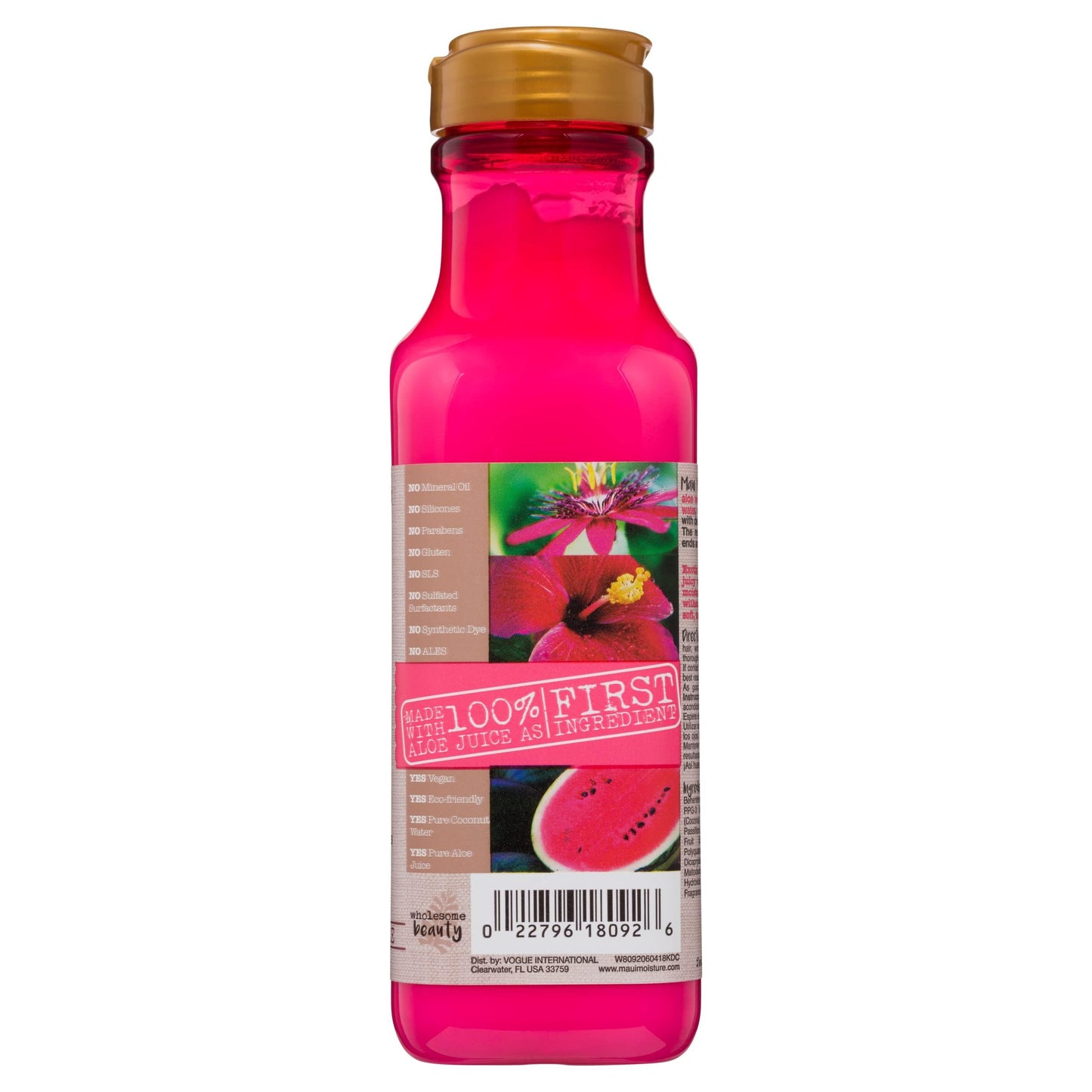 Maui Moisture Hydrating Hair Conditioner with Aloe Vera & Hibiscus - Moisturizing, Nourishing, and Softening for All Hair Types