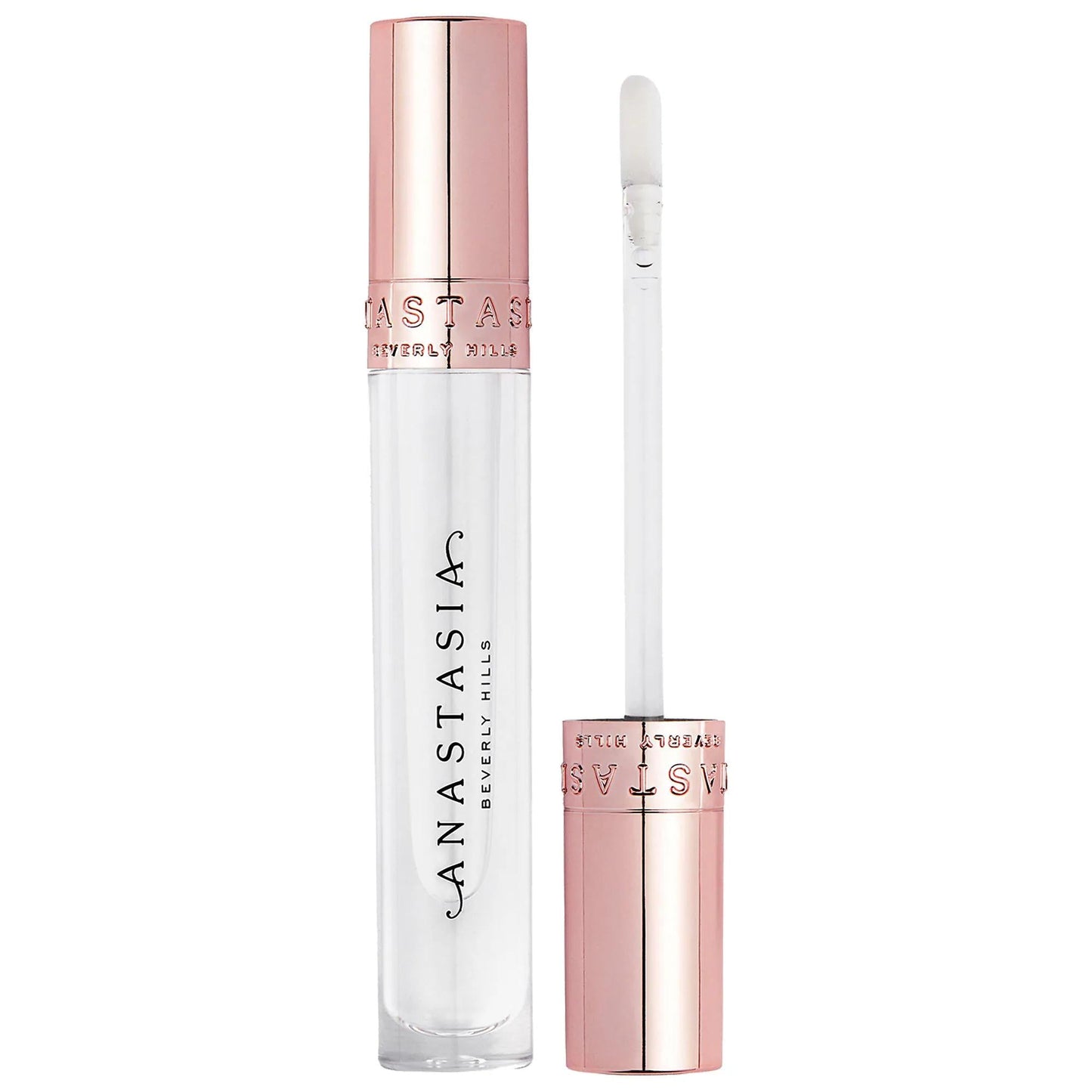 Non-Sticky Clear Crystal Lip Gloss - Vegan, Cruelty-Free, Long-Lasting Shine