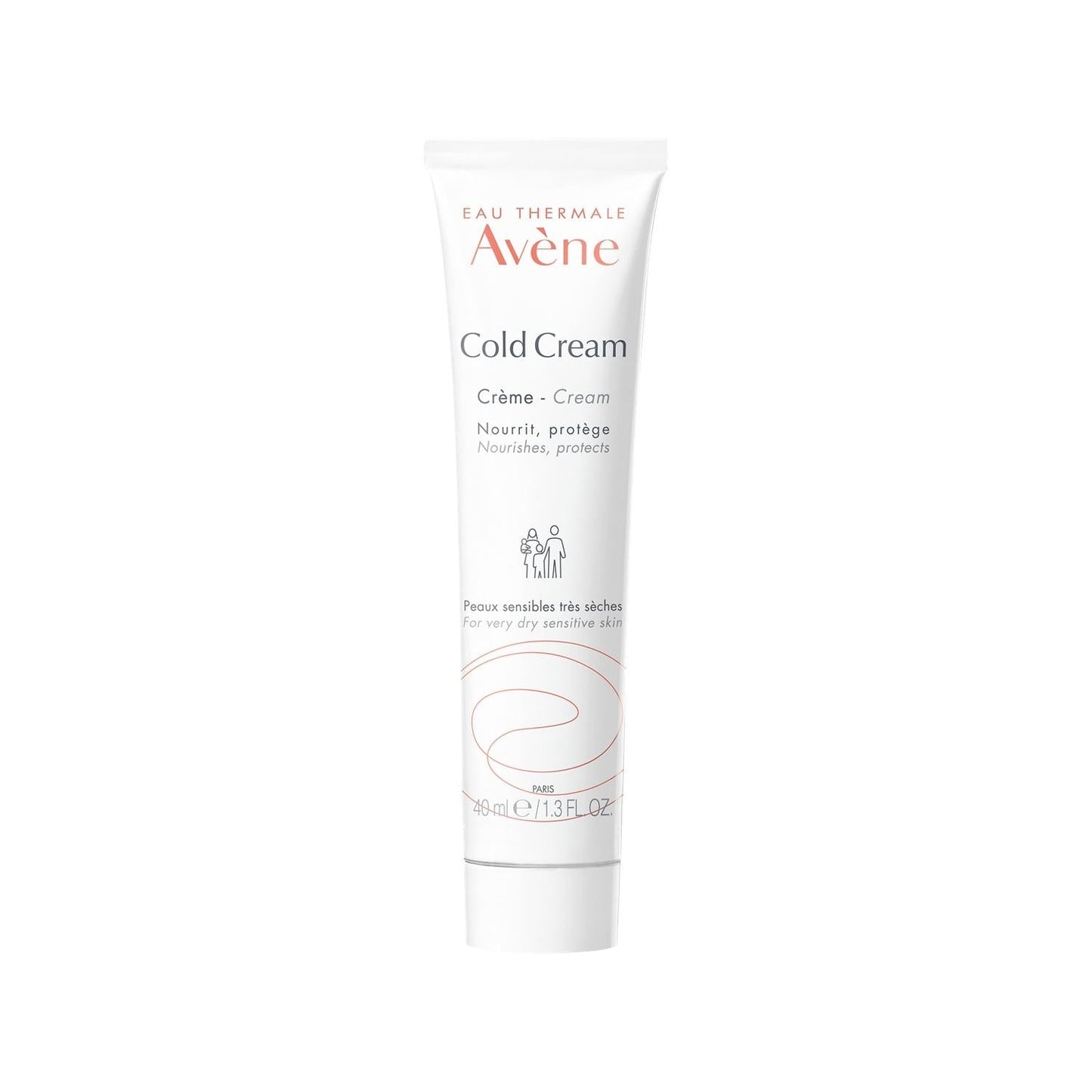 Avene Cold Cream Moisturizer for Dry Skin - 40ml Gentle Hydration for Sensitive Skin