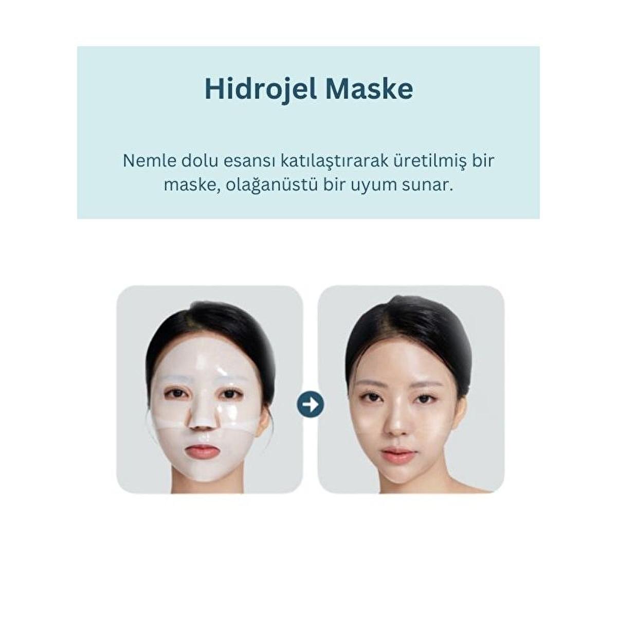 Dermal Korea Hyaluronic Hydrogel Face Mask - Intense Hydration & Nourishment for Dry Skin