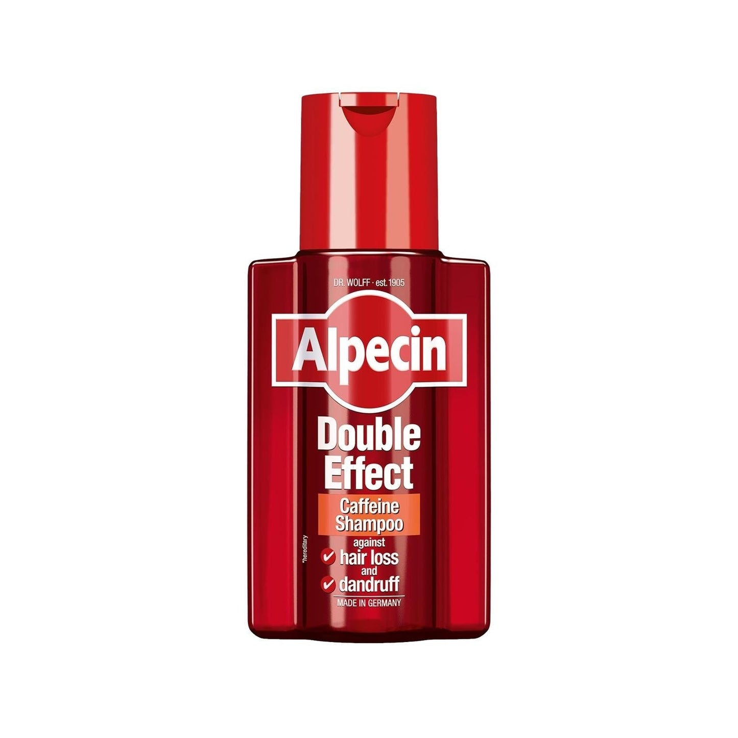 Alpecin Double Effect Caffeine Shampoo 200ml - Anti-Dandruff & Hair Loss Prevention