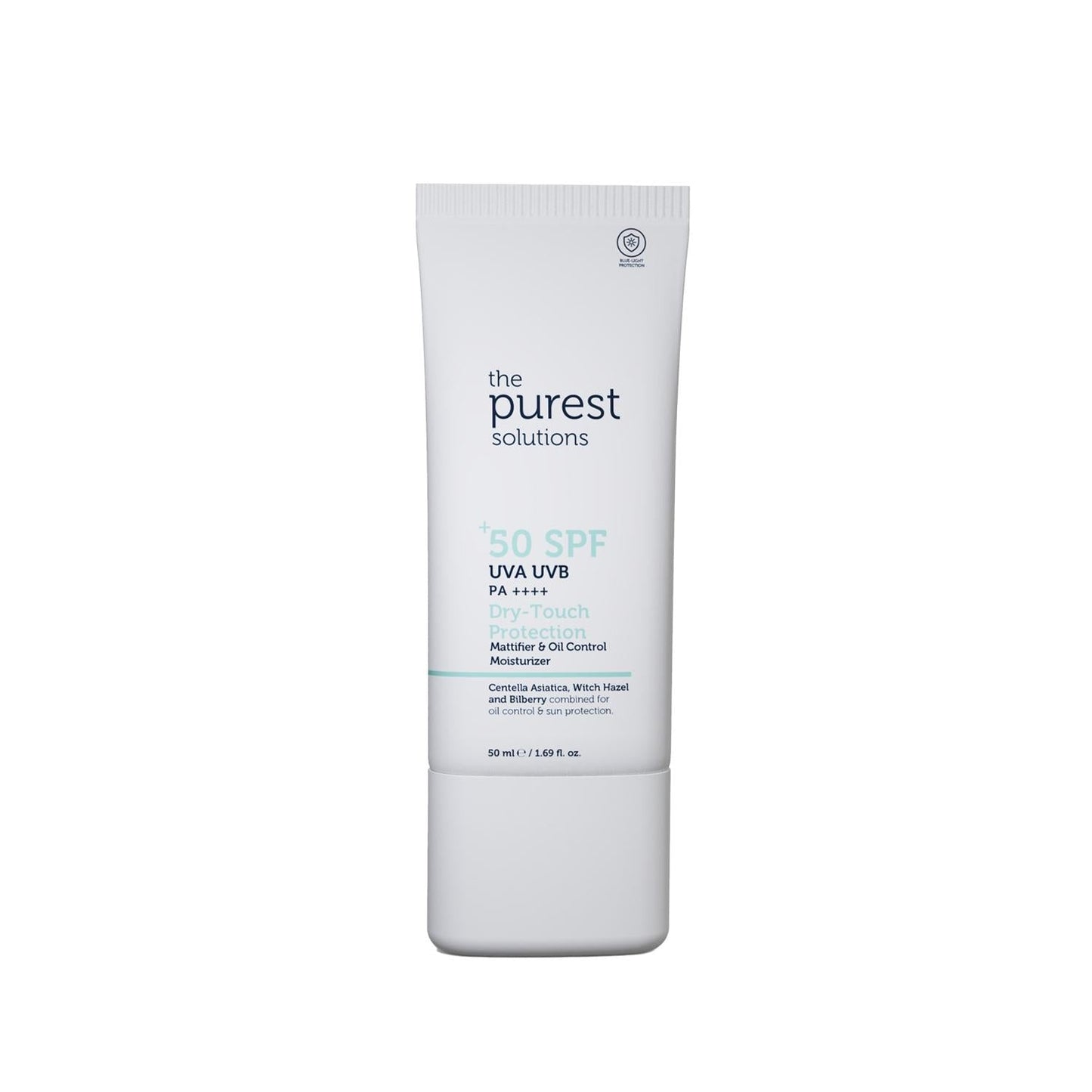 The Purest Solutions High SPF 50+ Matte Finish Sunscreen for Oily Skin - Non-Comedogenic Facial Protection