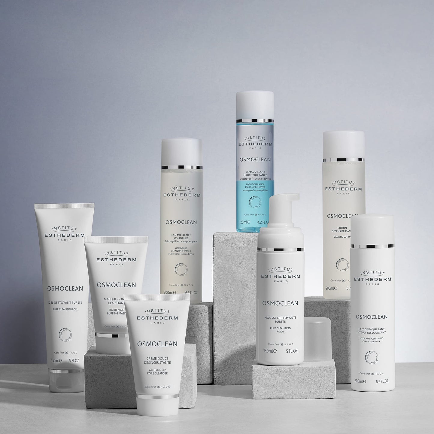 Esthederm Osmoclean Pure Cleansing Gel for Normal to Combination Skin - Gentle, Balancing & Nourishing