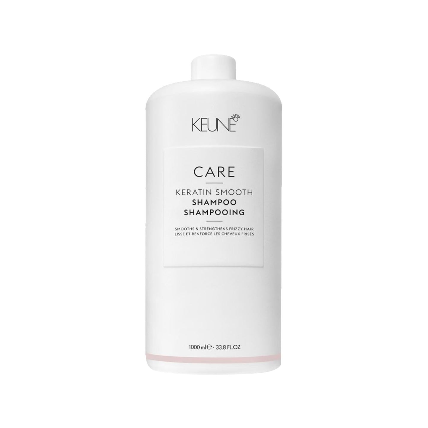 Keune Keratin Smooth Shampoo 1000ml - Smoothing & Nourishing Keratin-based Formula for Frizzy Hair