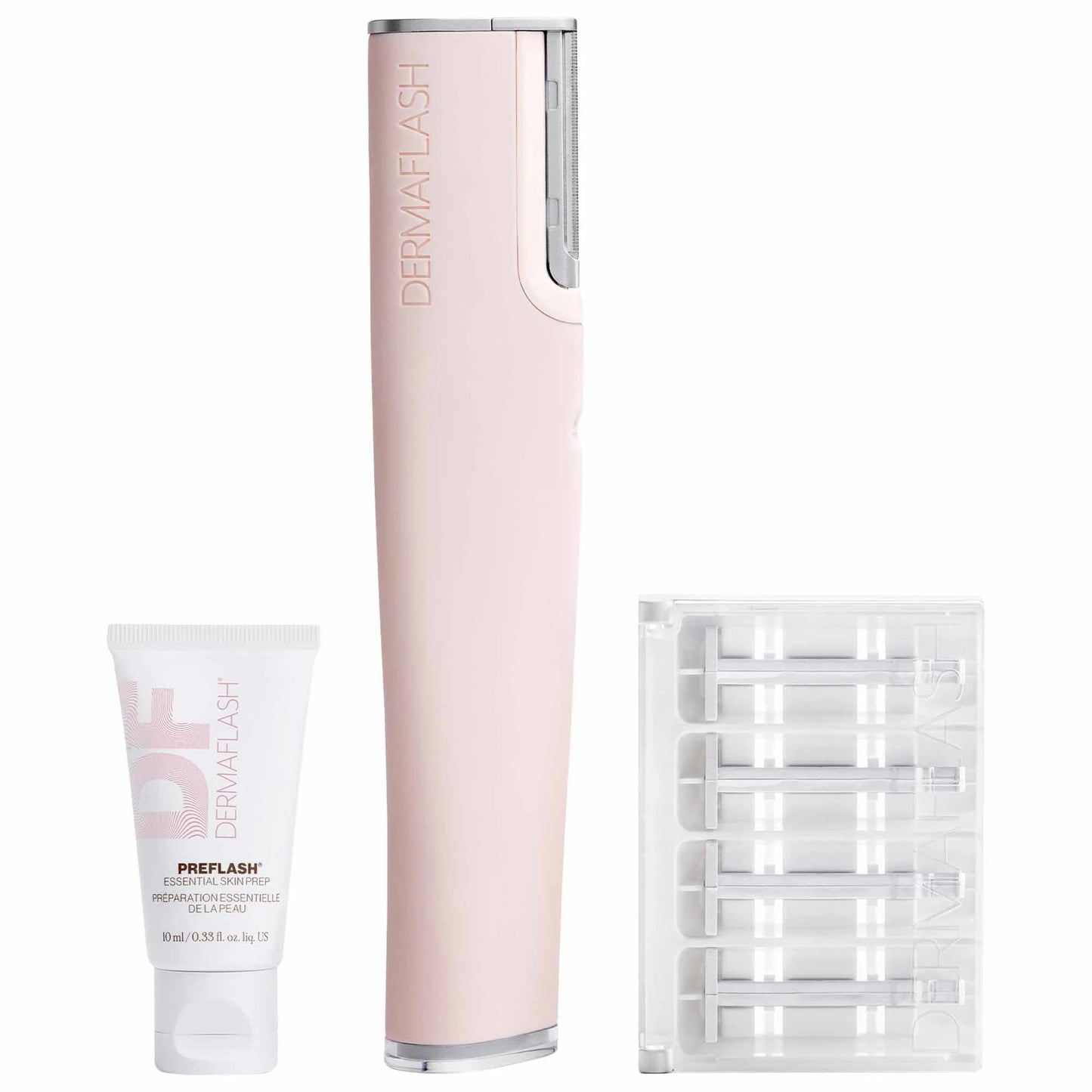 LUXE+ Advanced Sonic Dermaplaning Device for Anti-Aging Skincare - Exfoliating, Brightening, and Smoothening