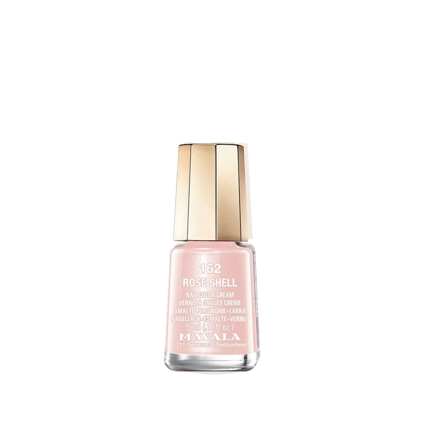 Mavala Mini Color Rose Shell 5 ml - Portable Rose Nail Polish for Travel