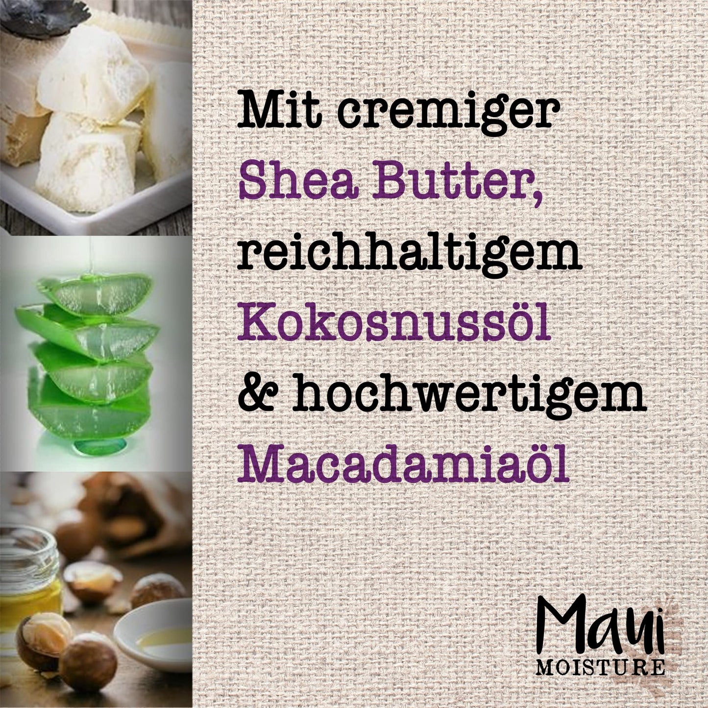 Maui Moisture Hydrating Shea Butter Hair Conditioner with Aloe Vera - 13.01 fl oz