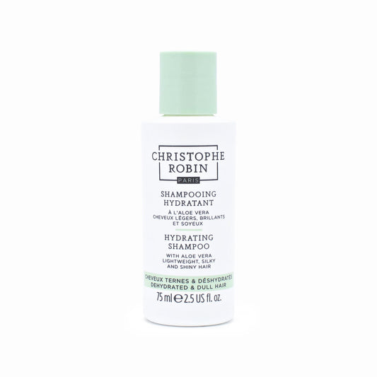 CHRISTOPHE ROBIN Hydrating Shampoo with Aloe Vera 2.5oz - New - M2G