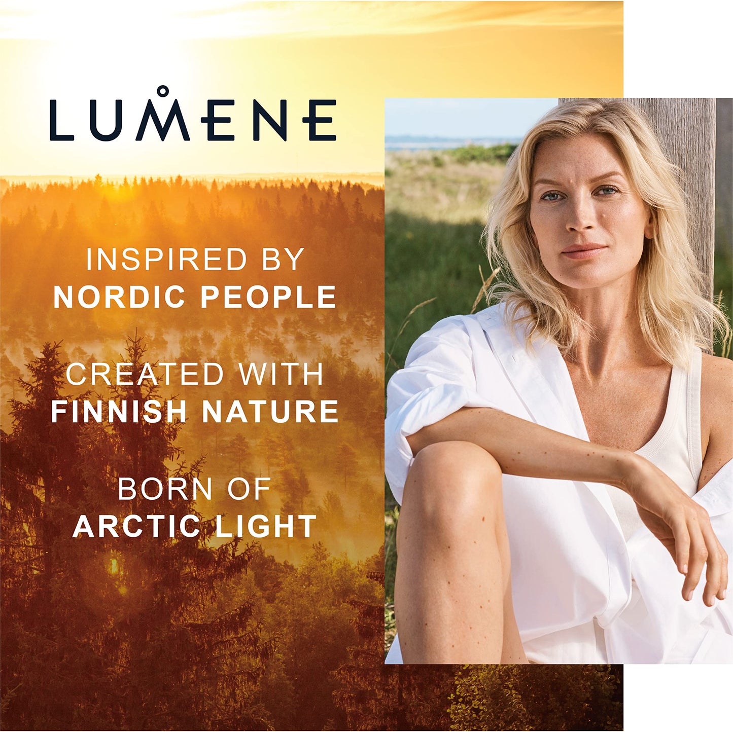 Lumene Nordic Hydra Arctic Agua Cleansing Foam - Gentle Facial Cleanser for All Skin Types with Arctic Spring Water