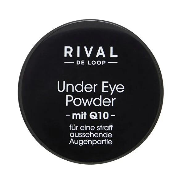 RivaI Under Eye Powder with Q10 - Smooths & Sets Makeup for Radiant Complexion