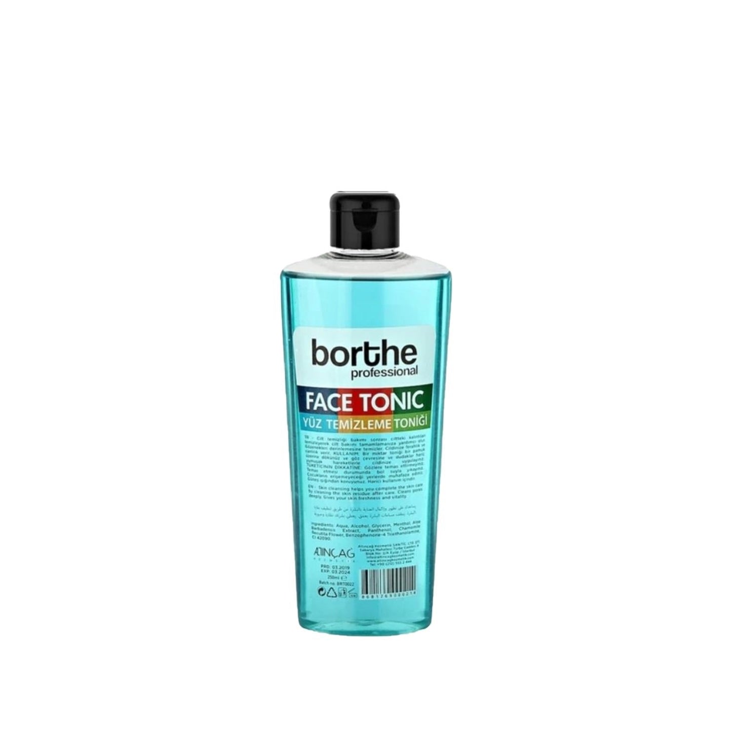 Borthe Professional Face Tonic 250ml - Gentle Skincare for Balanced Skin