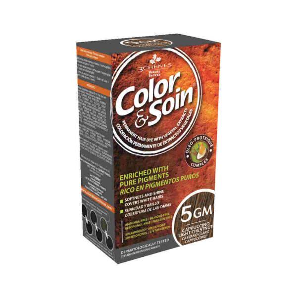 Color&Soin Natural Hair Dye - Gentle, Ammonia-Free Hair Color with Botanical Extracts