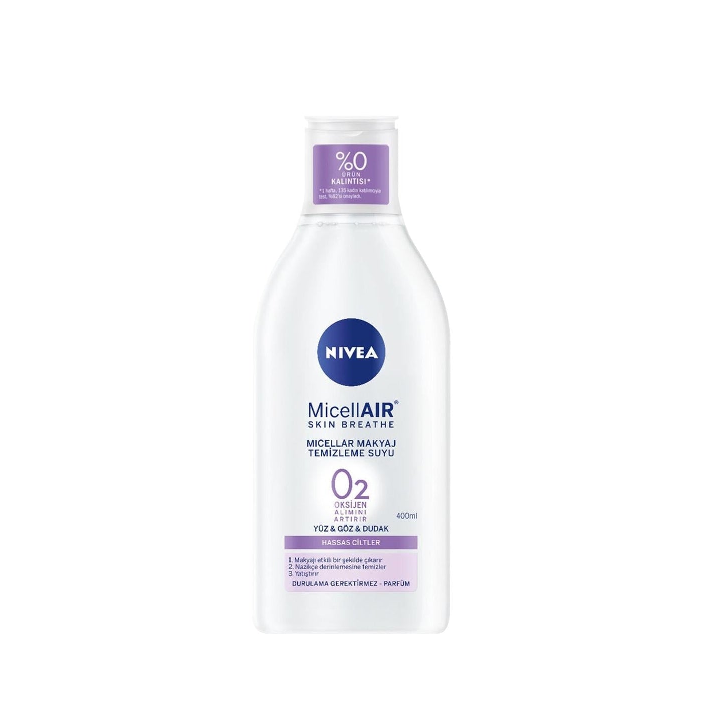 Nivea Micellair Makeup Remover for Sensitive Skin - Gentle, Effective Cleansing - 13.53 fl oz