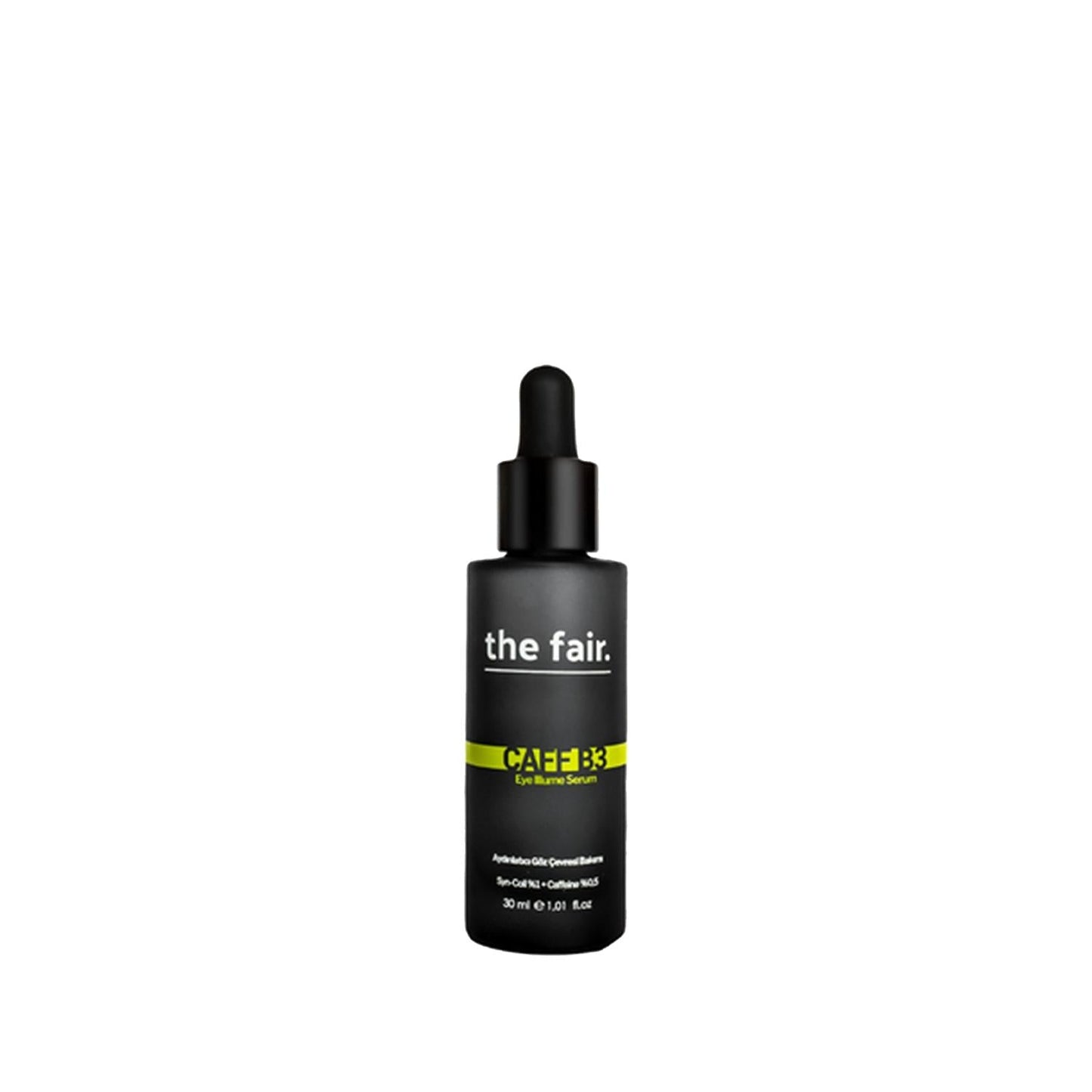 The Fair Caff B3 Eye Illume Eye Care Serum - Brightening, Caffeine Infused Under Eye Cream for Dark Circles & Puffiness (30ml)