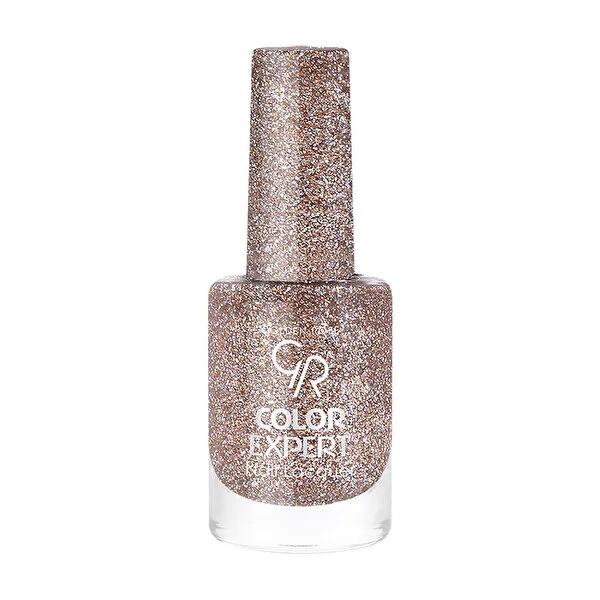 Golden Rose Color Expert Fall & Winter Glitter Nail Polish 402 - Easy Application, High Coverage Glitter Finish