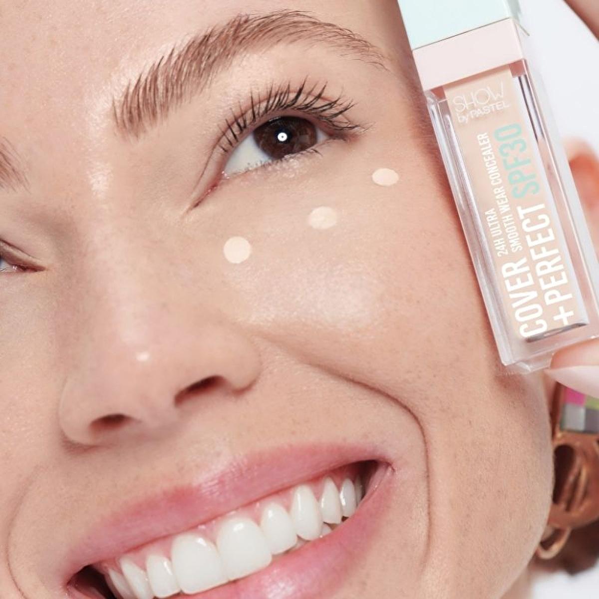 Pastel Cover+Perfect Concealer SPF30 - High Coverage, Moisturizing & Long-Lasting Concealer for Flawless Finish