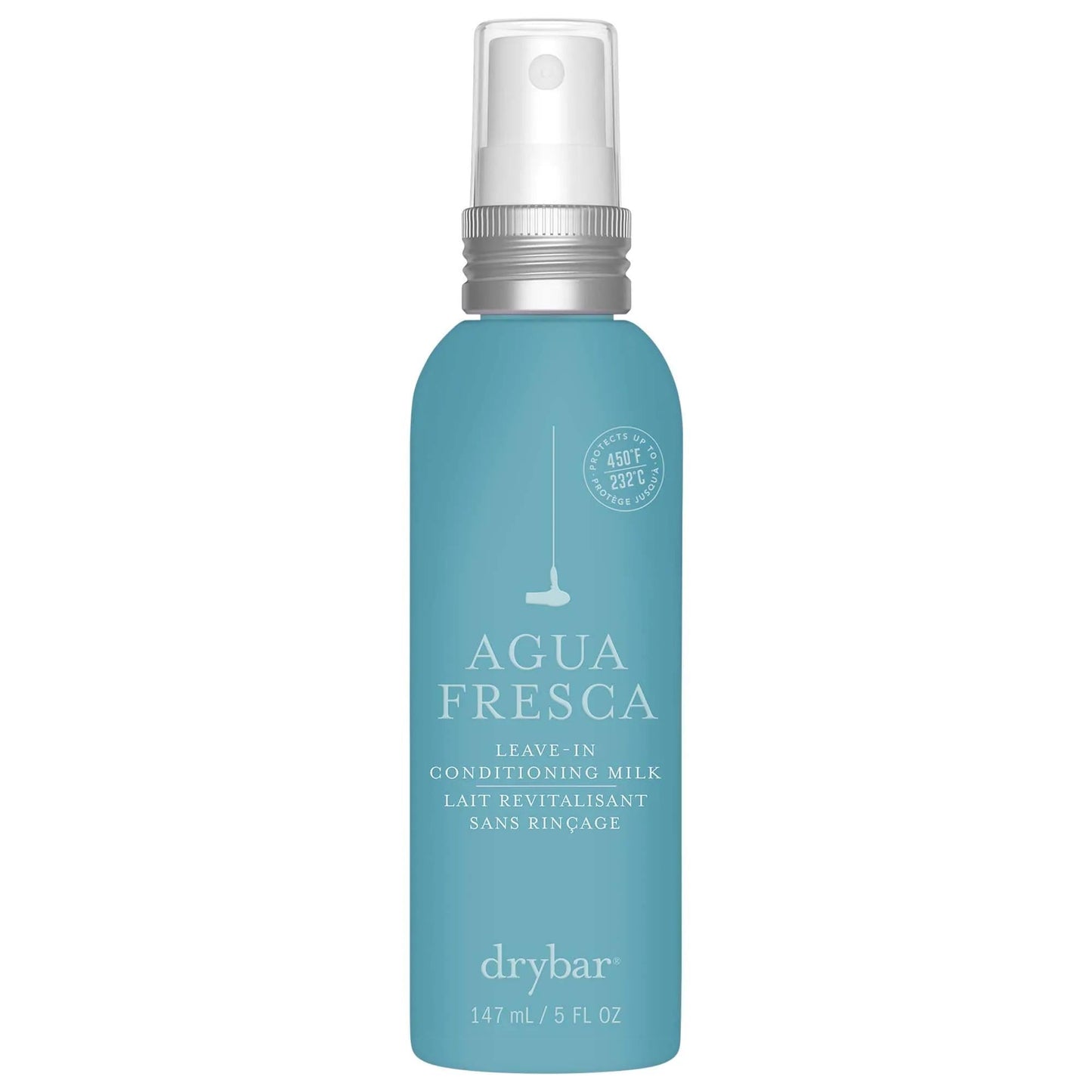 Agua Fresca Leave-In Hair Conditioner: Hydrating, Detangling, and Heat Protection - Vegan & Cruelty-Free Coconut Colada Scent