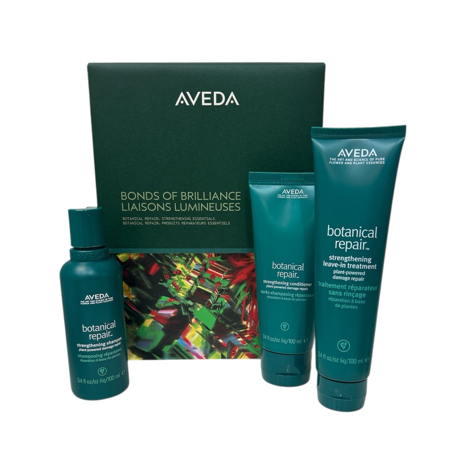 AVEDA Limited-Edition Bonds of Brilliance Botanical Repair Strengthening Essentials Gift Set - M2G