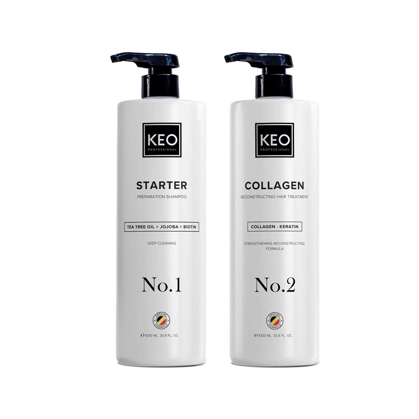 Keo Collagen Hair Care Set - Repair & Nourish Damaged Hair with Collagen-Based Formula
