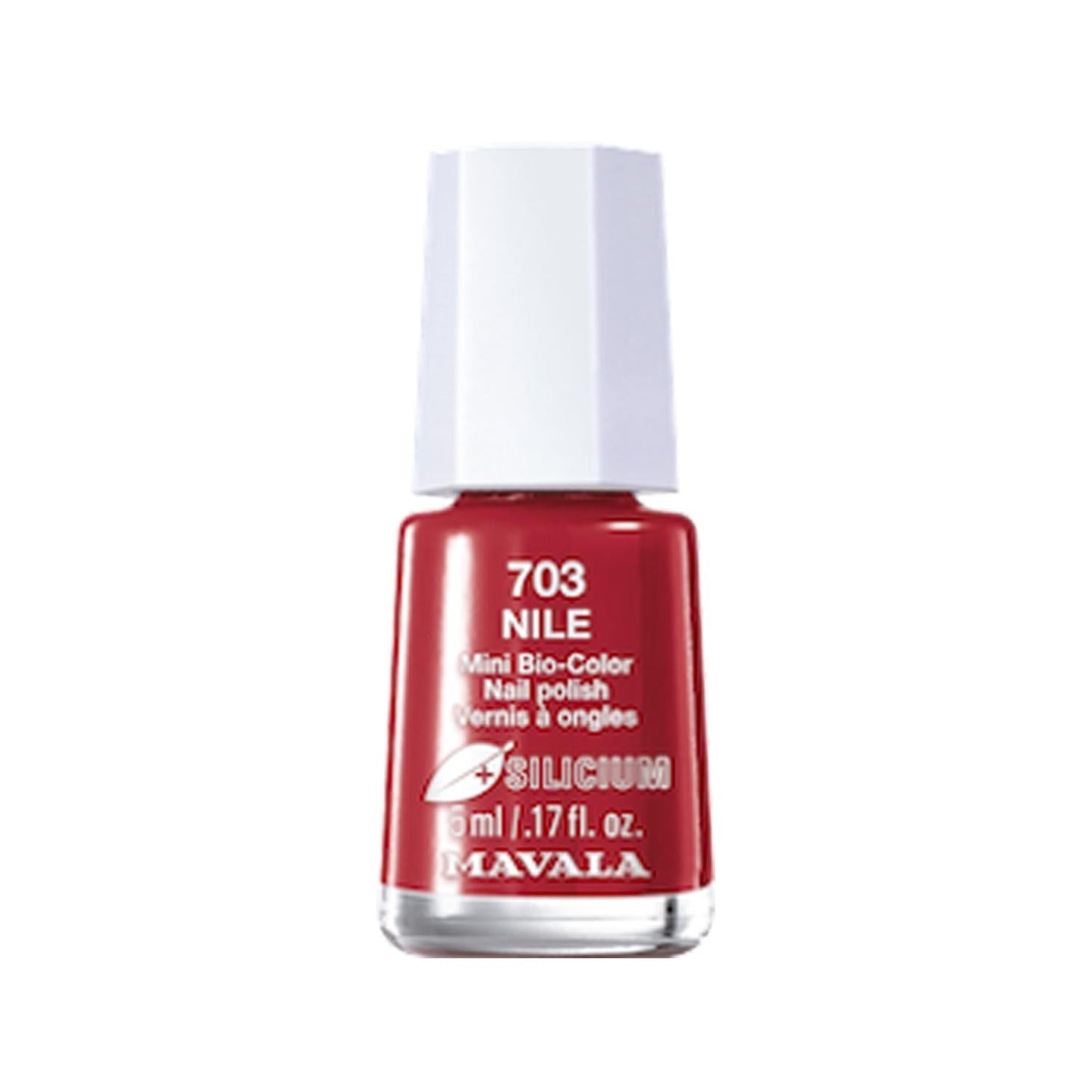 Mavala Mini Bio-Color Nail Care Product with Silicium Nile - Travel-Sized Cosmetics 5ml