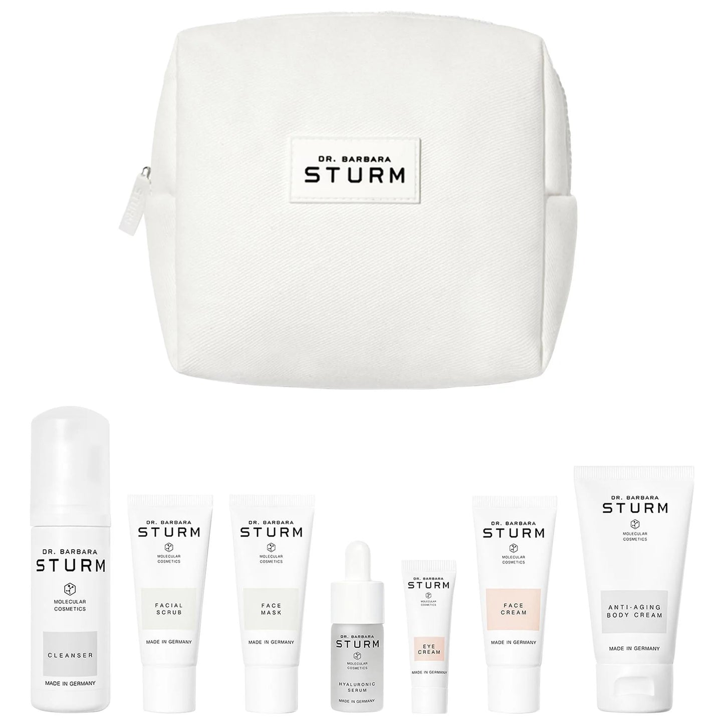 Dr. Barbara Sturm Discovery Kit: Comprehensive Anti-Aging, Hydrating Skincare Routine | Travel-Friendly, Cruelty-Free, For All Skin Types