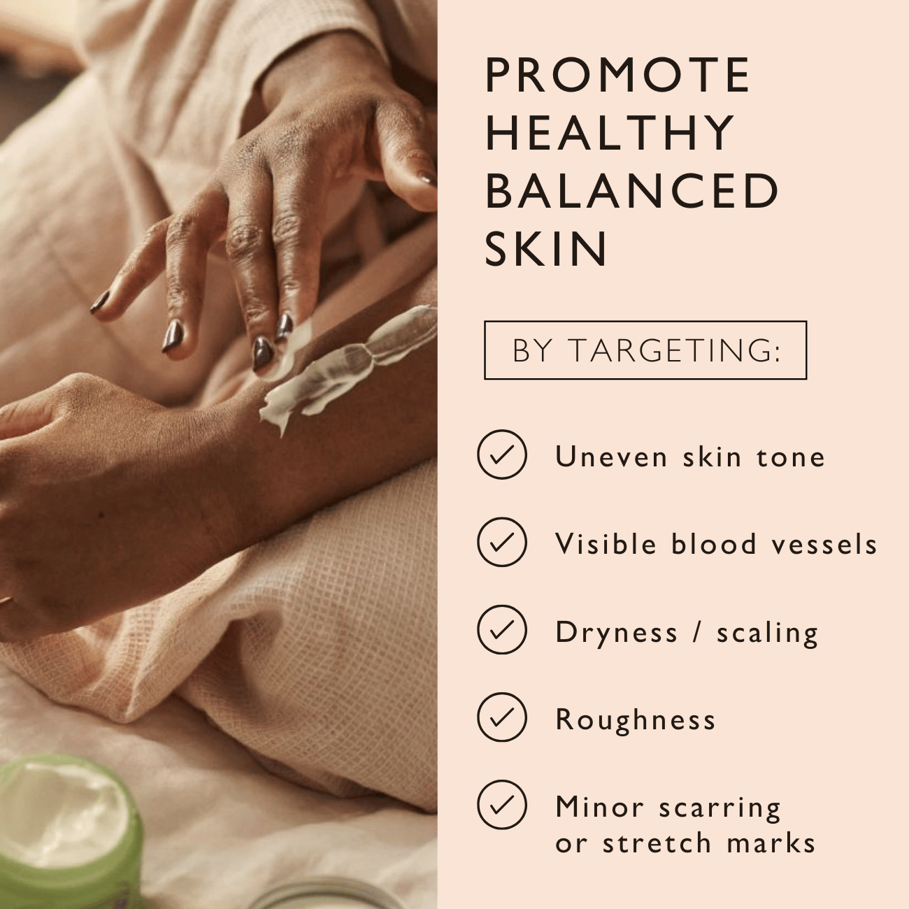 Natural Body Cream with Aloe Vera + Cocoa Butter - M2G