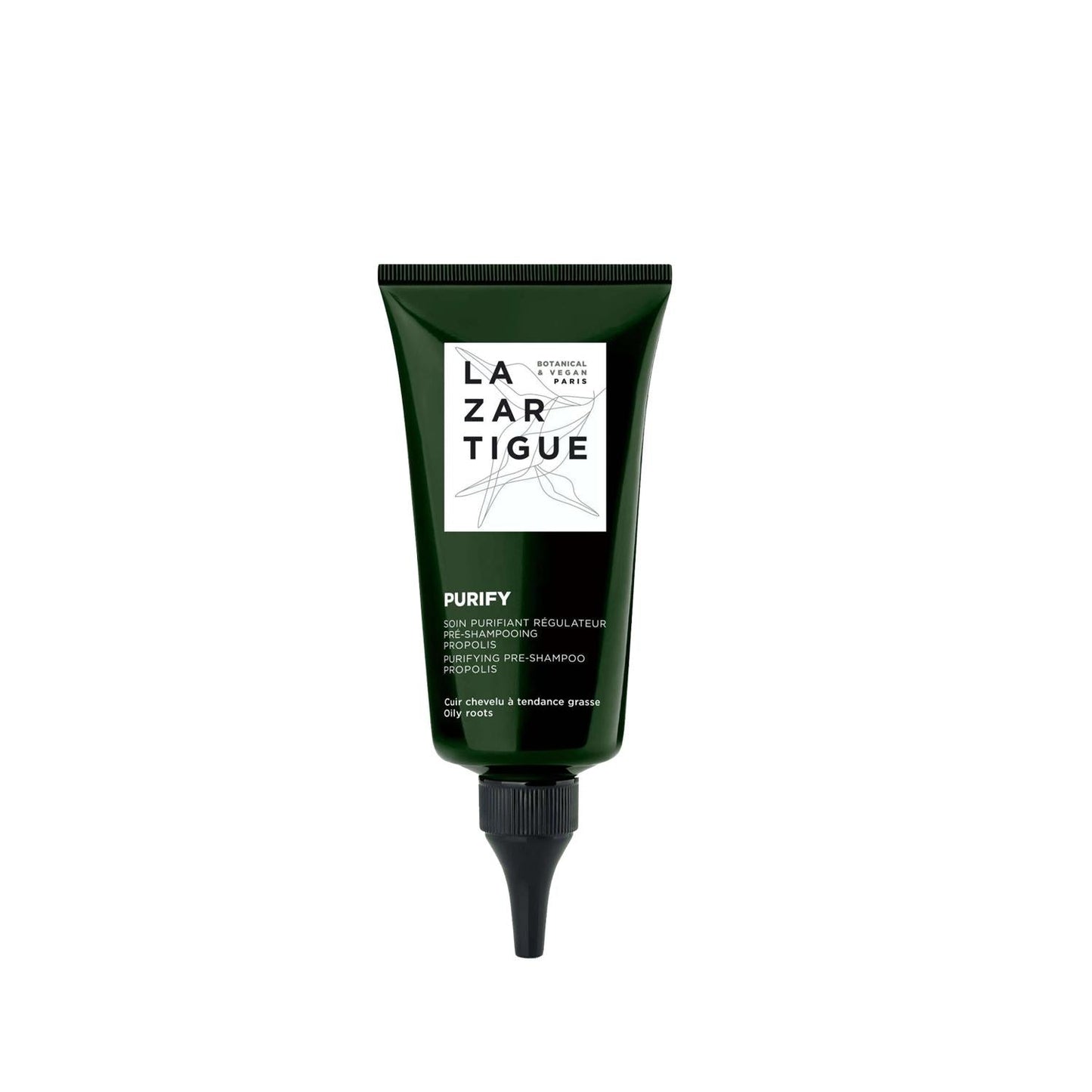 Lazartigue Vegan Scalp Exfoliator: Exfoliating Peeling for Dandruff & Hair Growth - Natural Scalp Cleanser, 75 ml