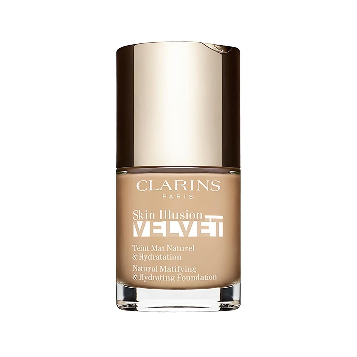 Clarins Skin Illusion Velvet Foundation: Achieve Natural Matte Finish, Flawless Complexion - 108.3N Shade