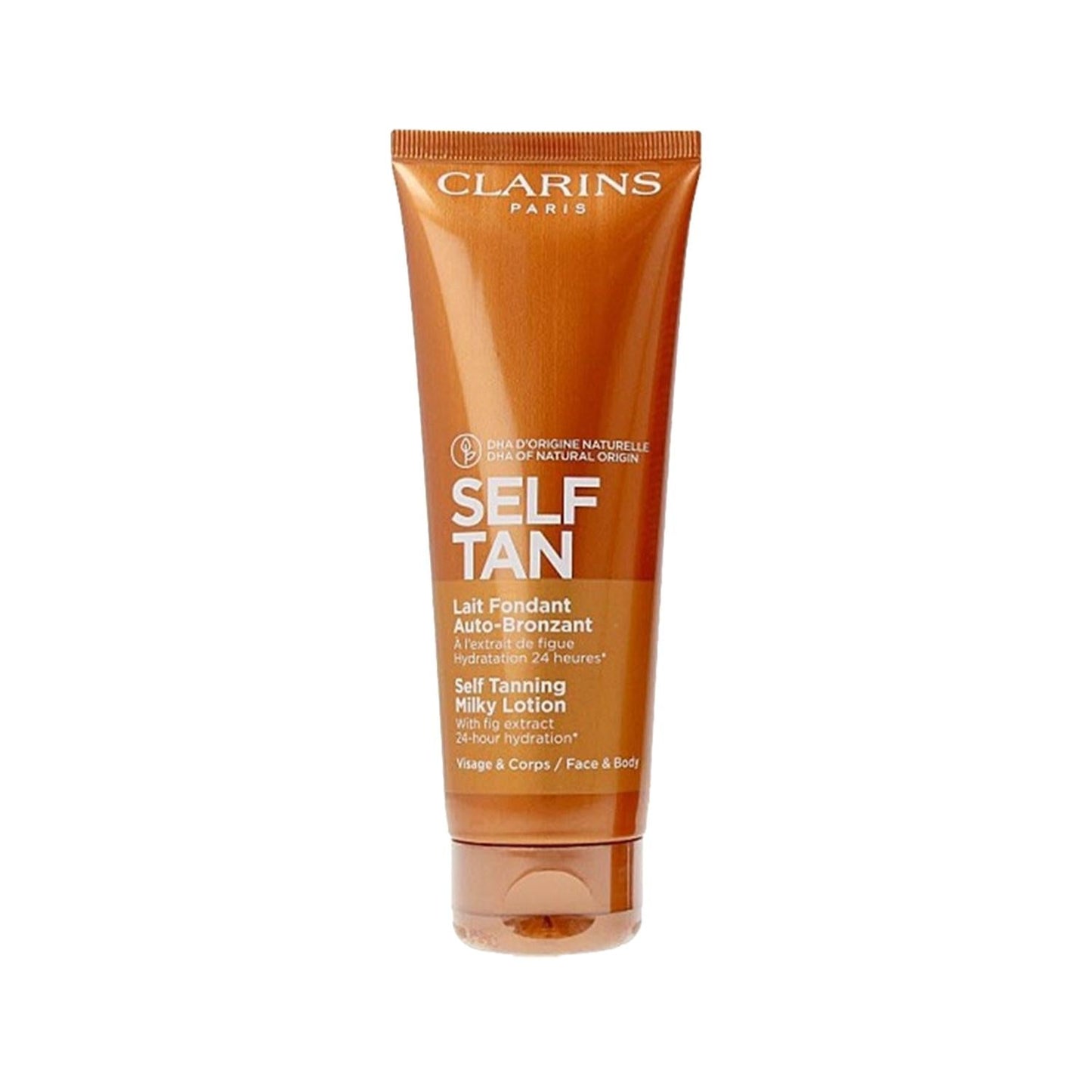 Clarins Self Tanning Milky Lotion - Hydrating Sunless Tan Solution for Natural-Looking Glow
