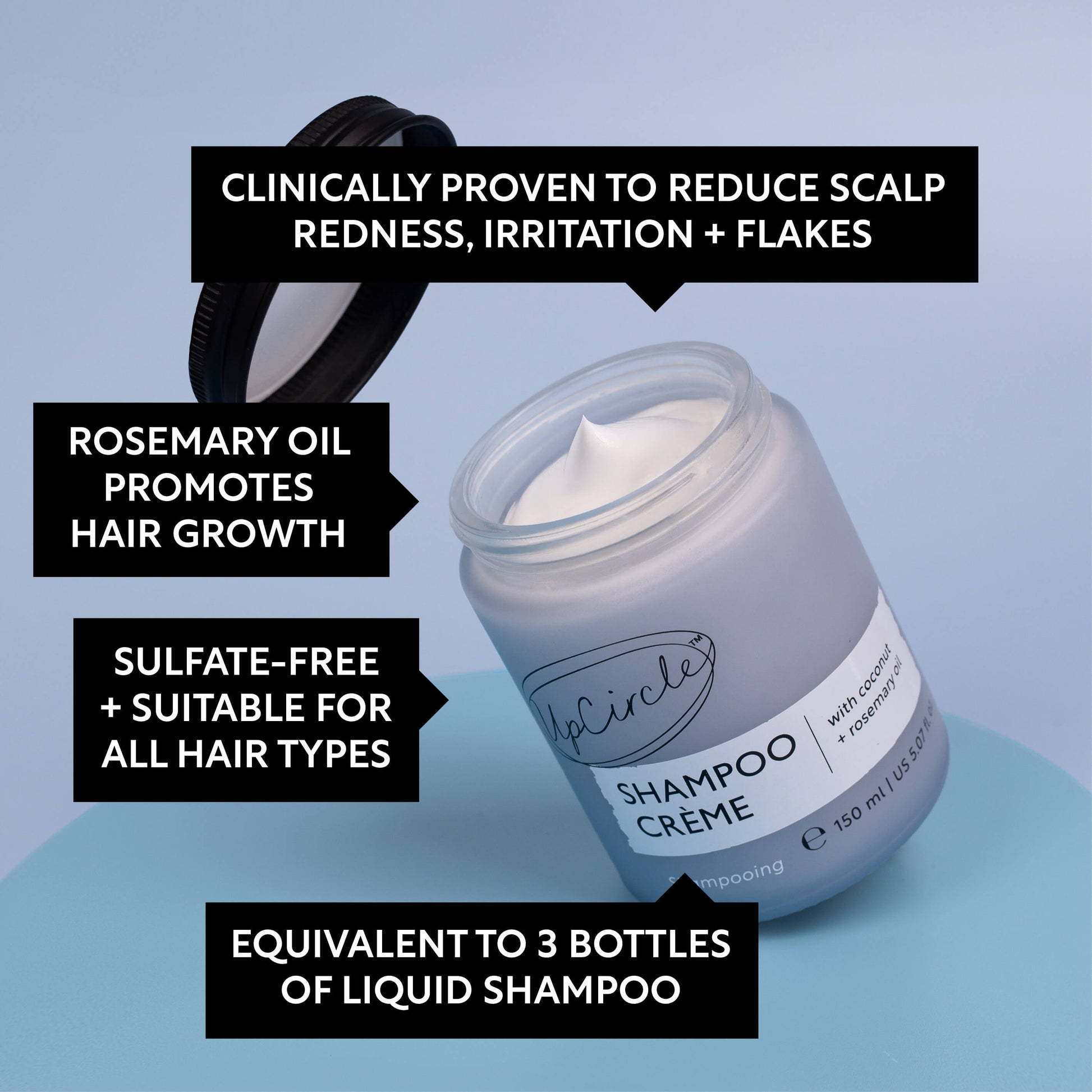 Shampoo Crème with Pink Berry Extract - Jumbo - M2G