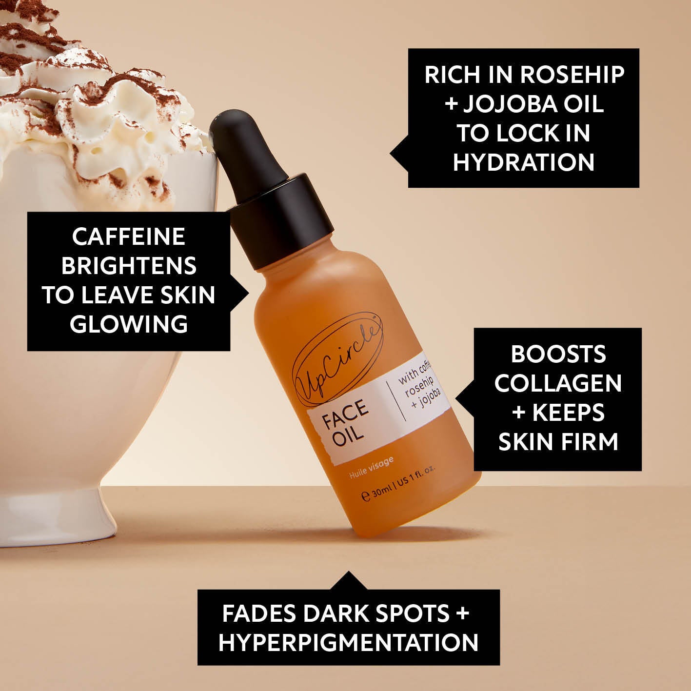 Hydrating Face Oil with Coffee Extract - M2G