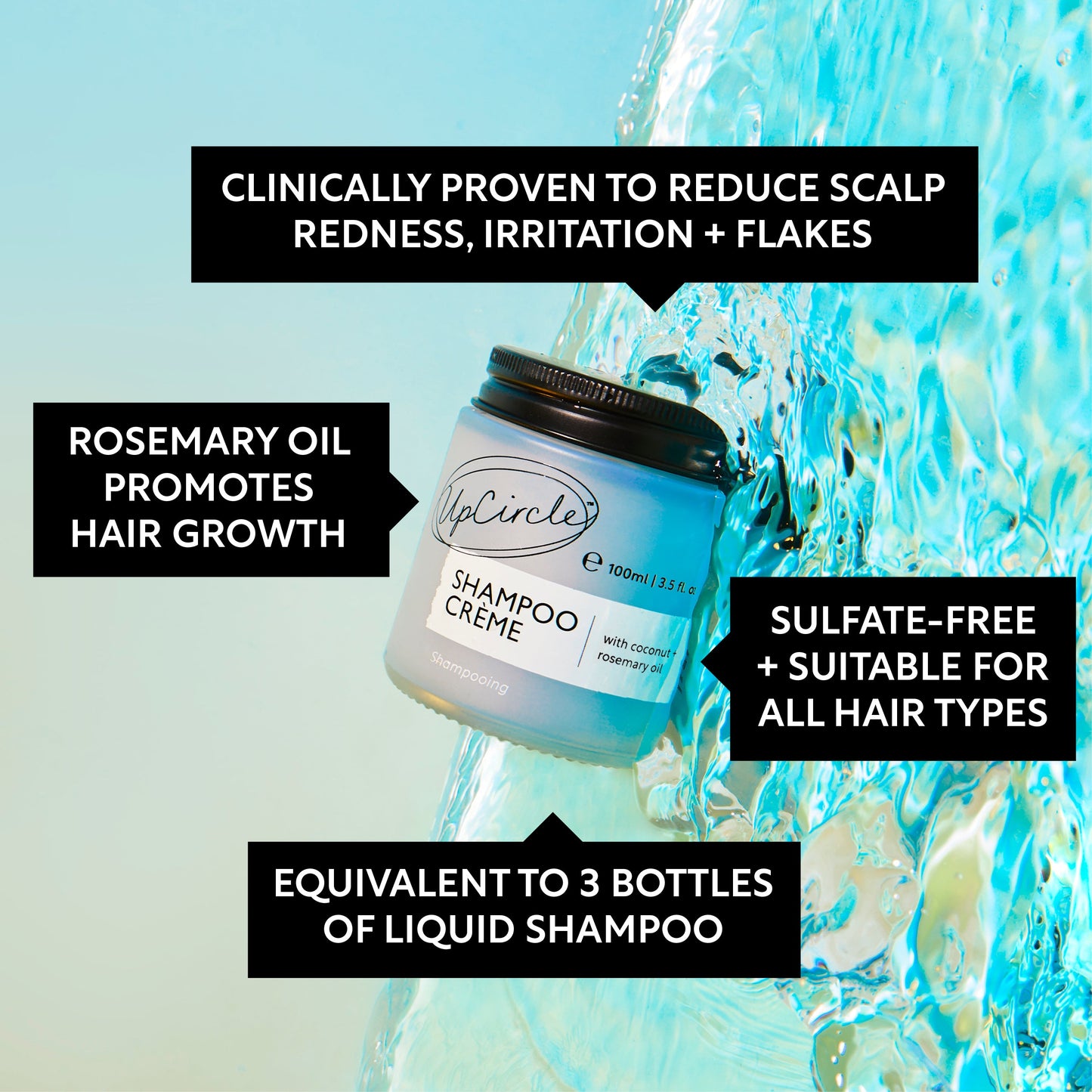 Shampoo Crème with Pink Berry Extract - M2G