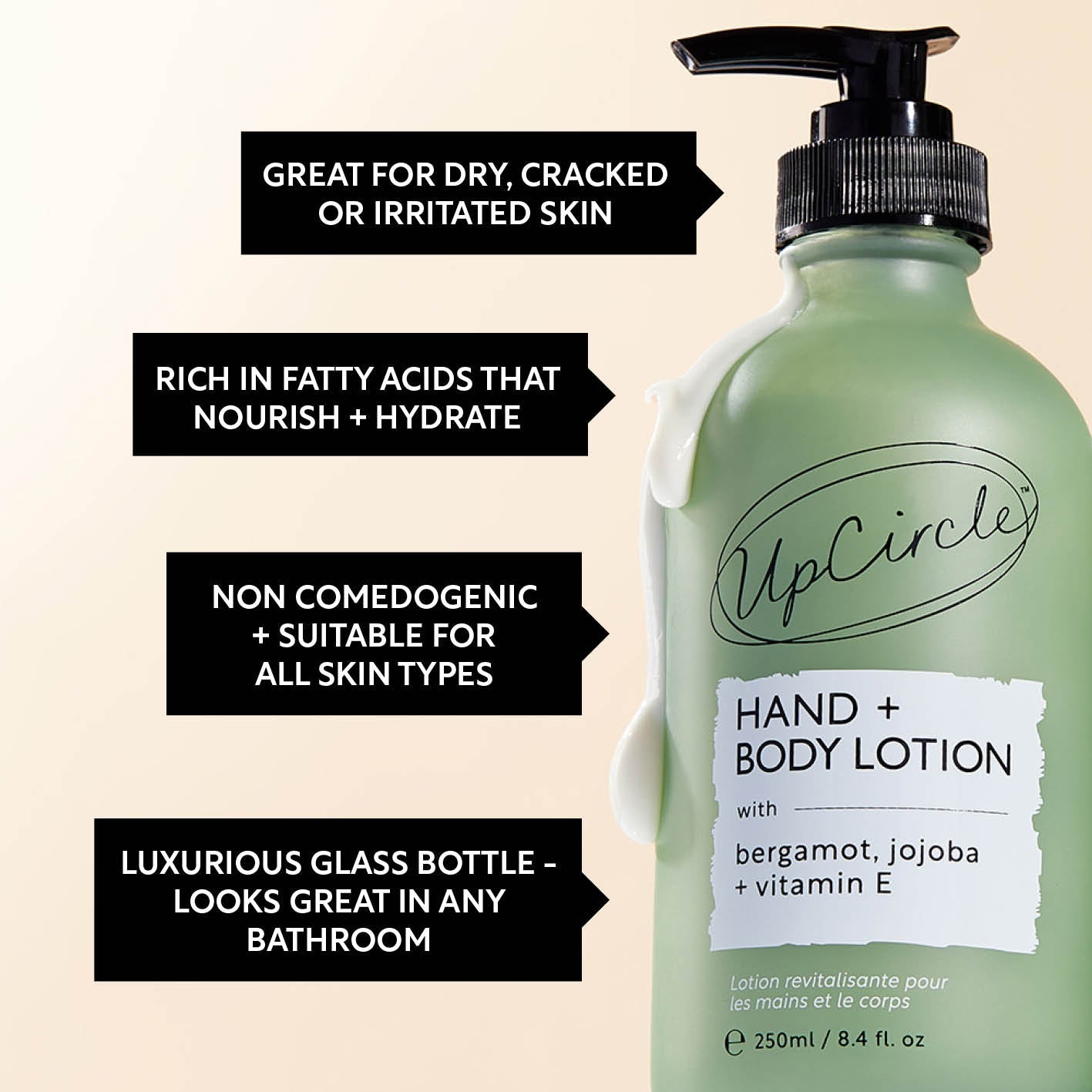Hand + Body Lotion with Bergamot Water - Travel Size - M2G