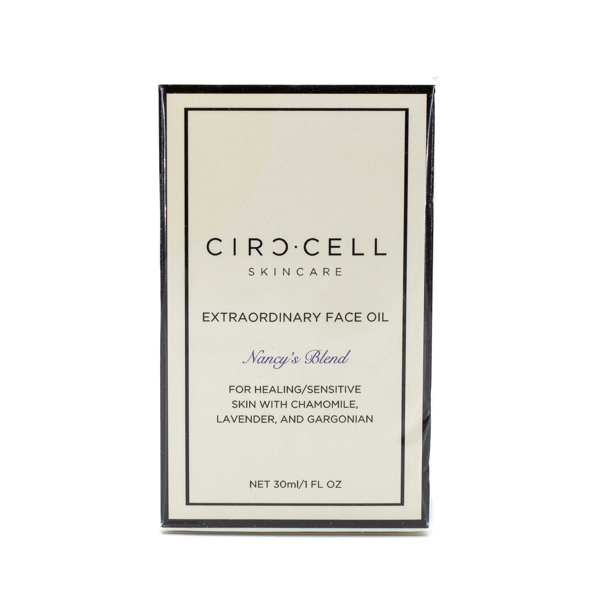 CIRC-CELL Extraordinary Face Oil Nancy's Blend for Healing/Sensitive Skin 1oz - Imperfect Box - M2G