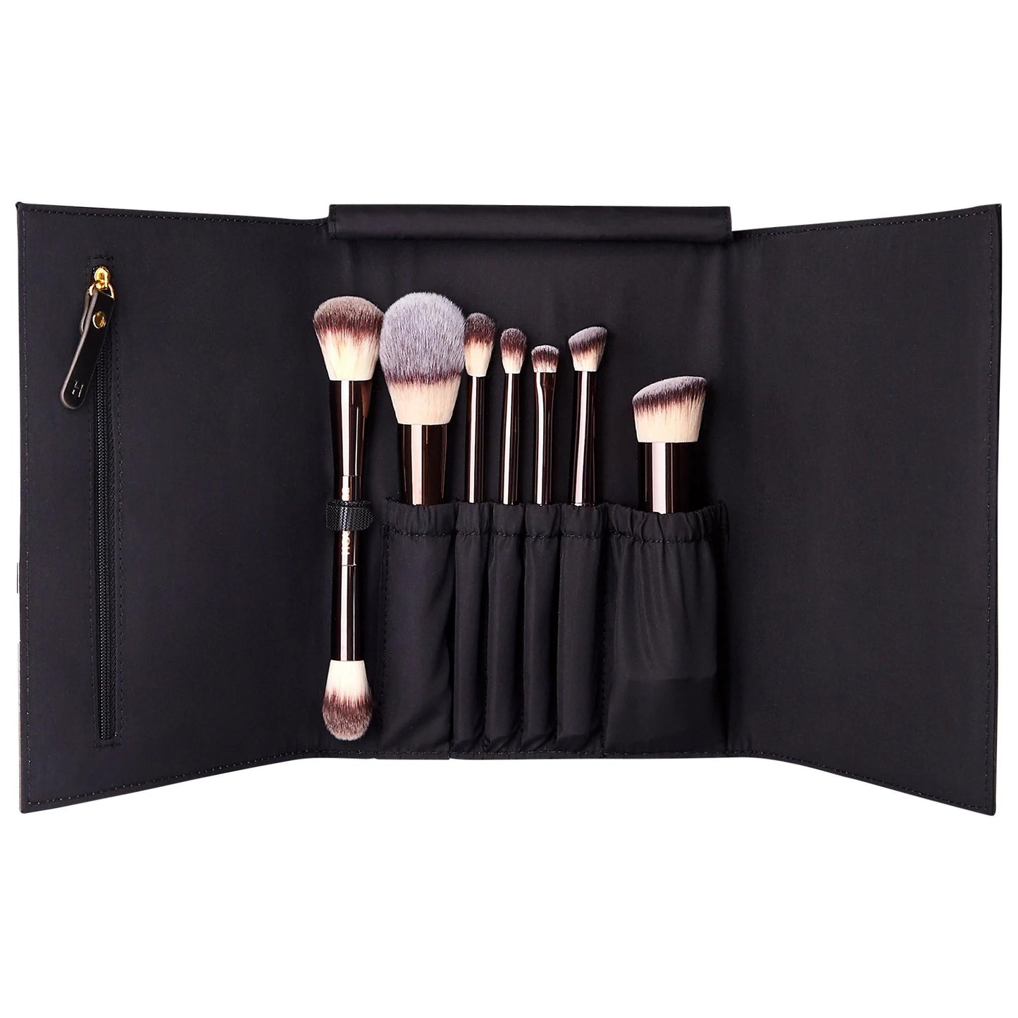 Vegan Face & Eye Travel Brush Set | Hourglass Cosmetics: Portable, Cruelty-Free Brushes for Flawless Makeup Anywhere